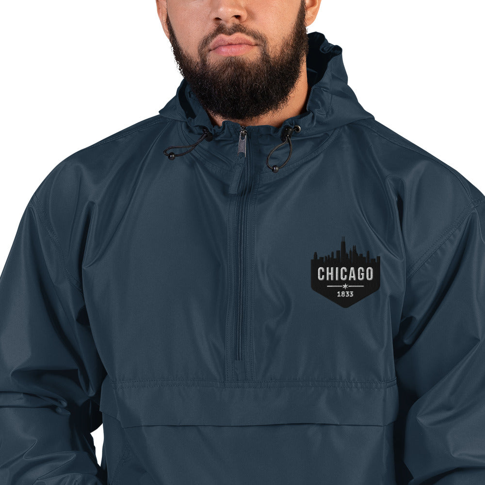 Champion Rain Jacket | Embroidered Chicago White Sox Theme Patch