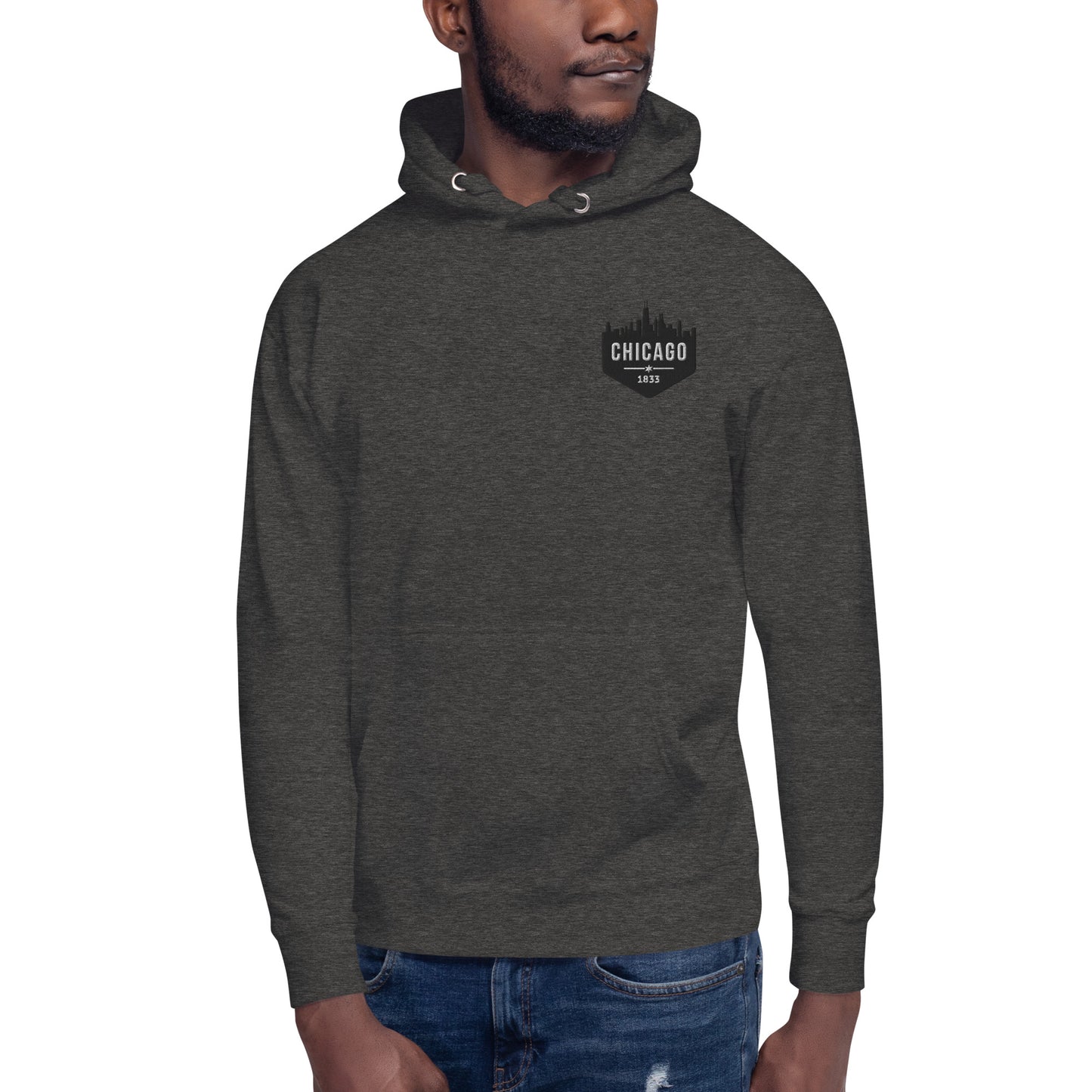 Men's Hoodie | Embroidered Chicago White Sox Theme Patch