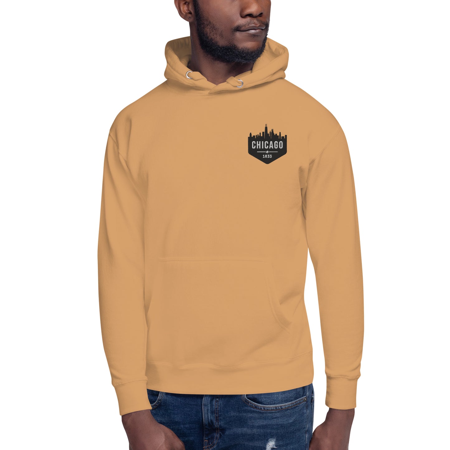 Men's Hoodie | Embroidered Chicago White Sox Theme Patch