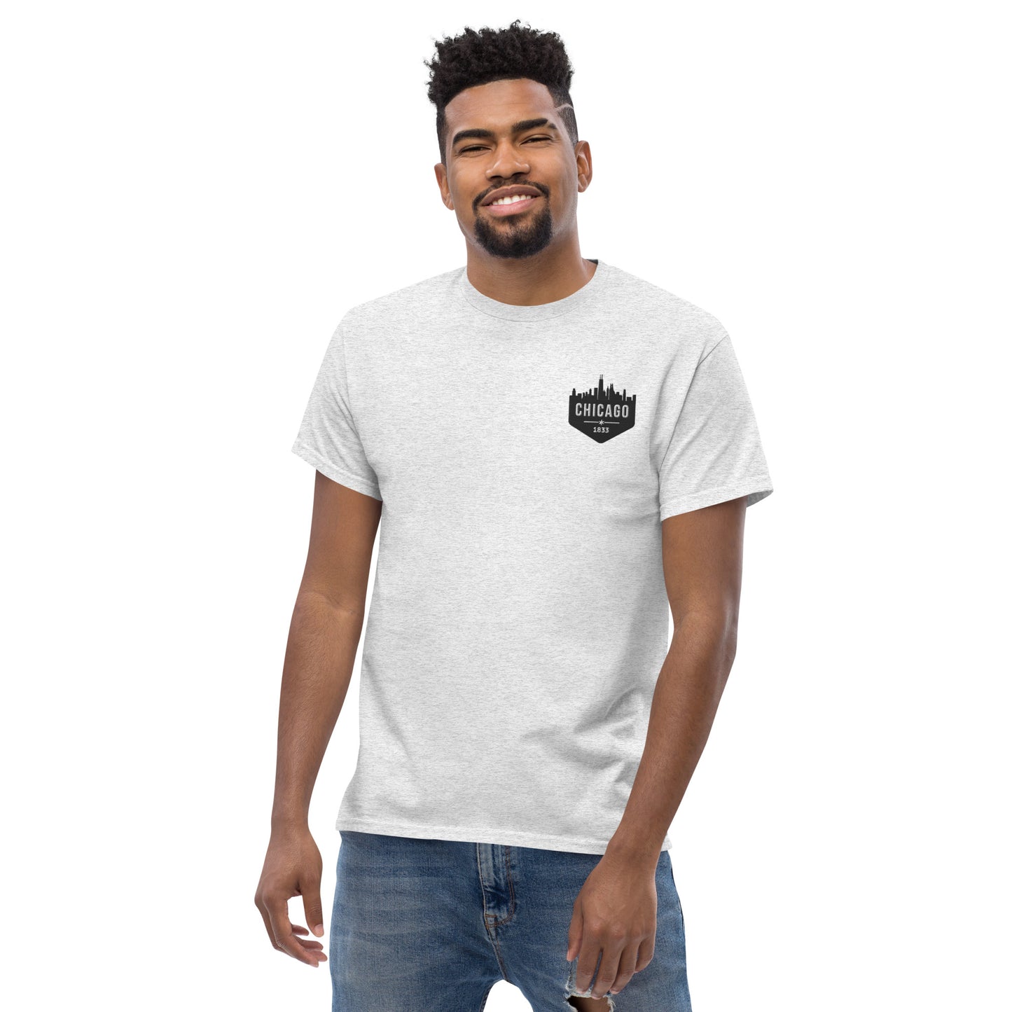 Men's Classic Tee | Embroidered Chicago White Sox Theme Patch