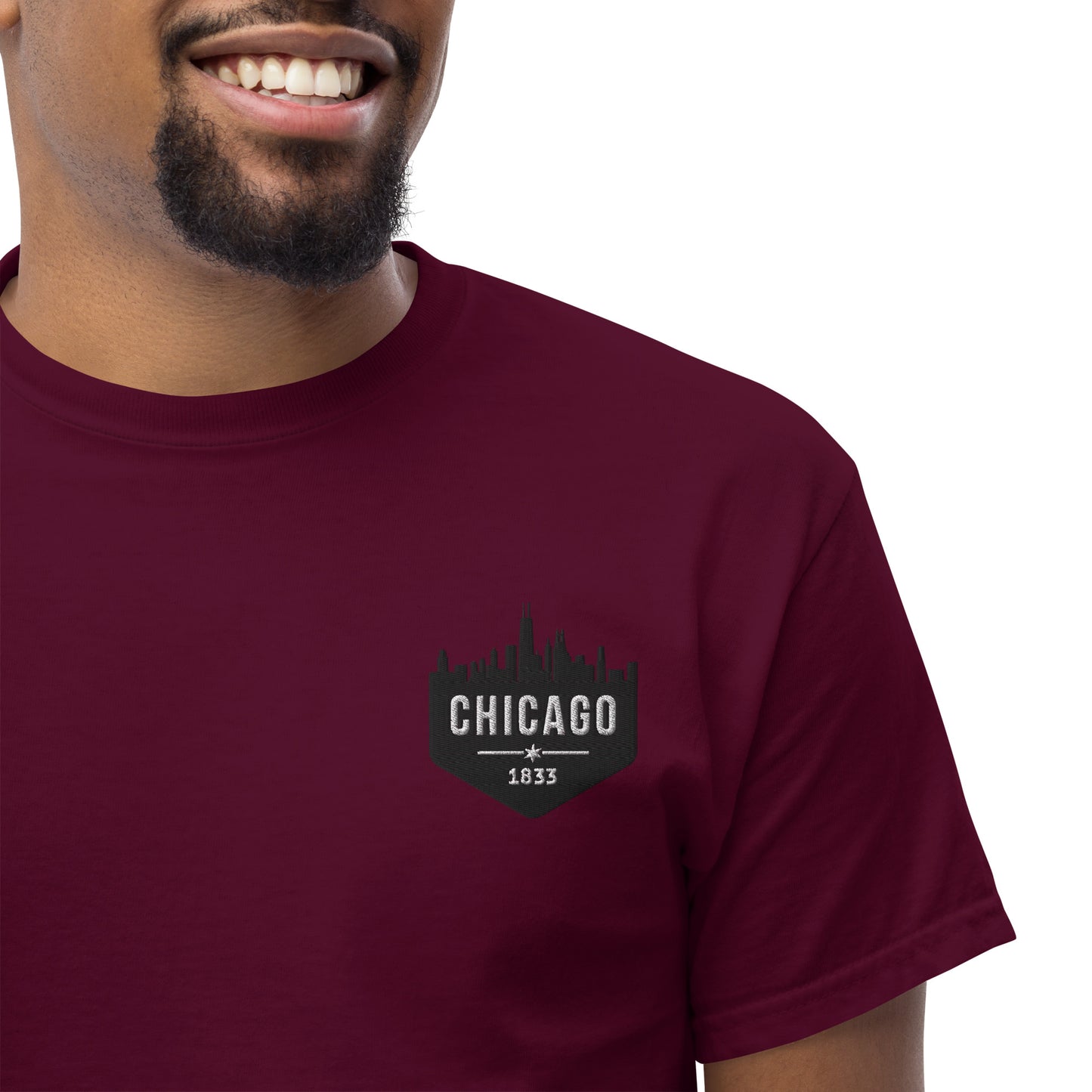 Men's Classic Tee | Embroidered Chicago White Sox Theme Patch