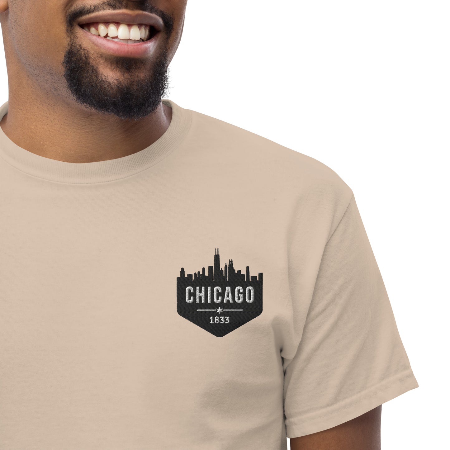 Men's Classic Tee | Embroidered Chicago White Sox Theme Patch