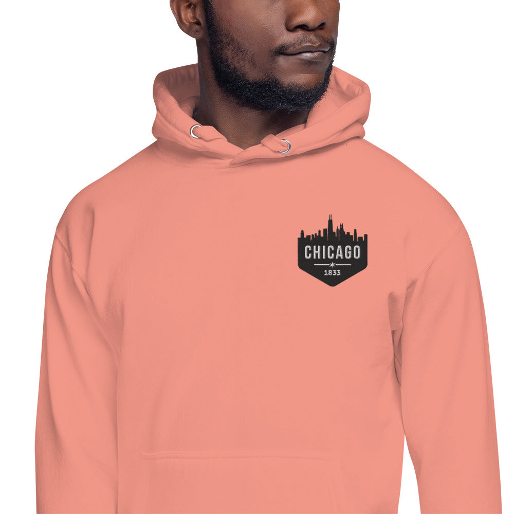 Men's Hoodie | Embroidered Chicago White Sox Theme Patch